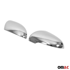 Kia Sorento Mirror Cover - Omac - S.Steel - Gloss Silver - 2016-2020